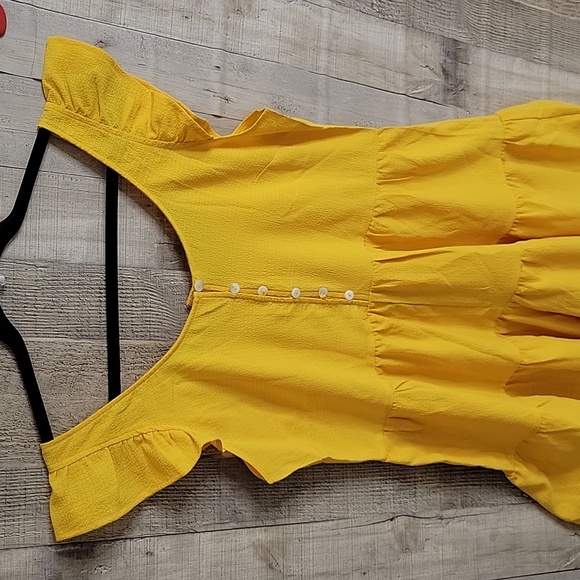 Women's Casual Wide Leg Ruffle Loose Jumpsuit Medium Size - Picture 16 of 17